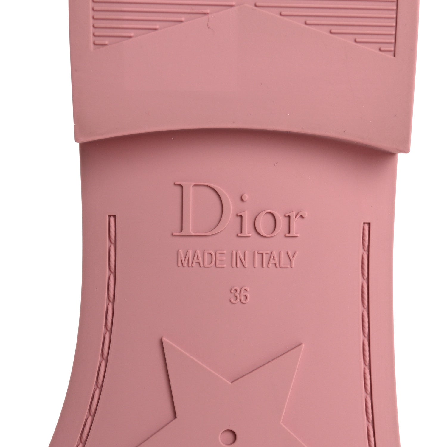 Christian Dior Nylon Dio(r)evolution Slide Sandals 36 Chateau Pink 8 of 11