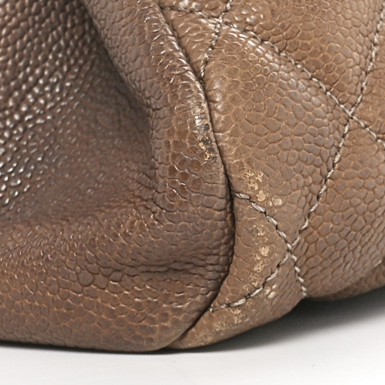 Chanel Caviar Quilted Medium Just Mademoiselle Beige 10 of 10