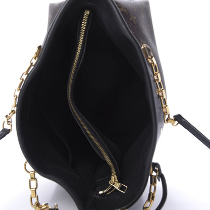 Louis Vuitton Monogram Pallas Shopper Black 5 of 10