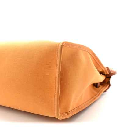 Hermes Toile Vache Hunter Herbag Zip 31 PM Jaune D'Or 11 of 11