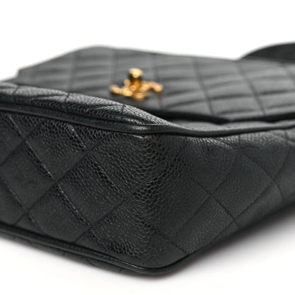 Chanel Caviar Quilted Flap Camera Case Black 11 of 11