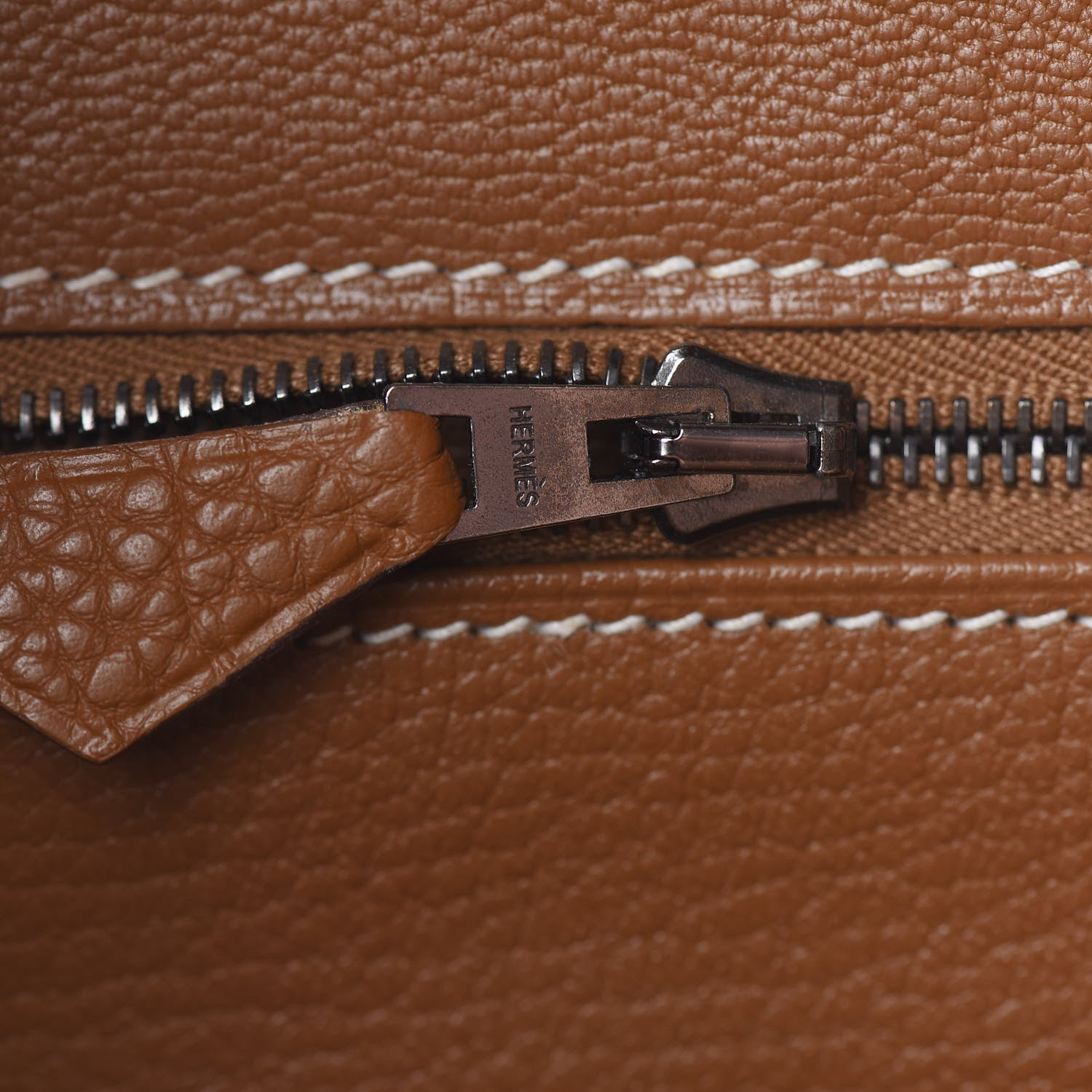 Hermes Togo Verso Birkin 30 Potiron Fauve 28 of 29