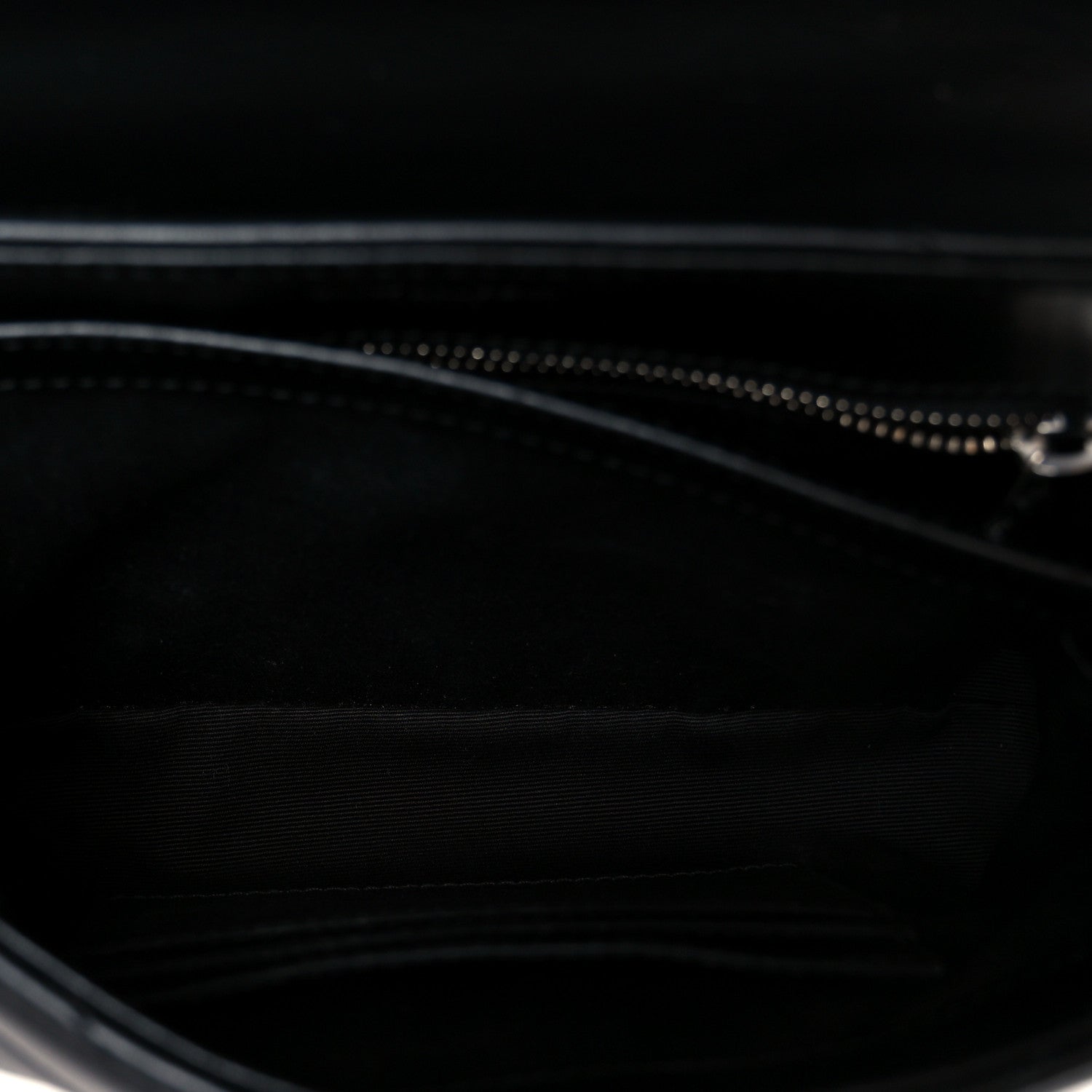 Saint Laurent Calfskin Y Quilted Monogram Toy Loulou Crossbody Bag Black 5 of 12
