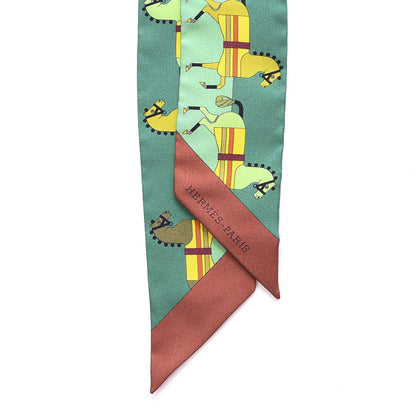 Hermes Silk Rocabar Twilly 2 of 4