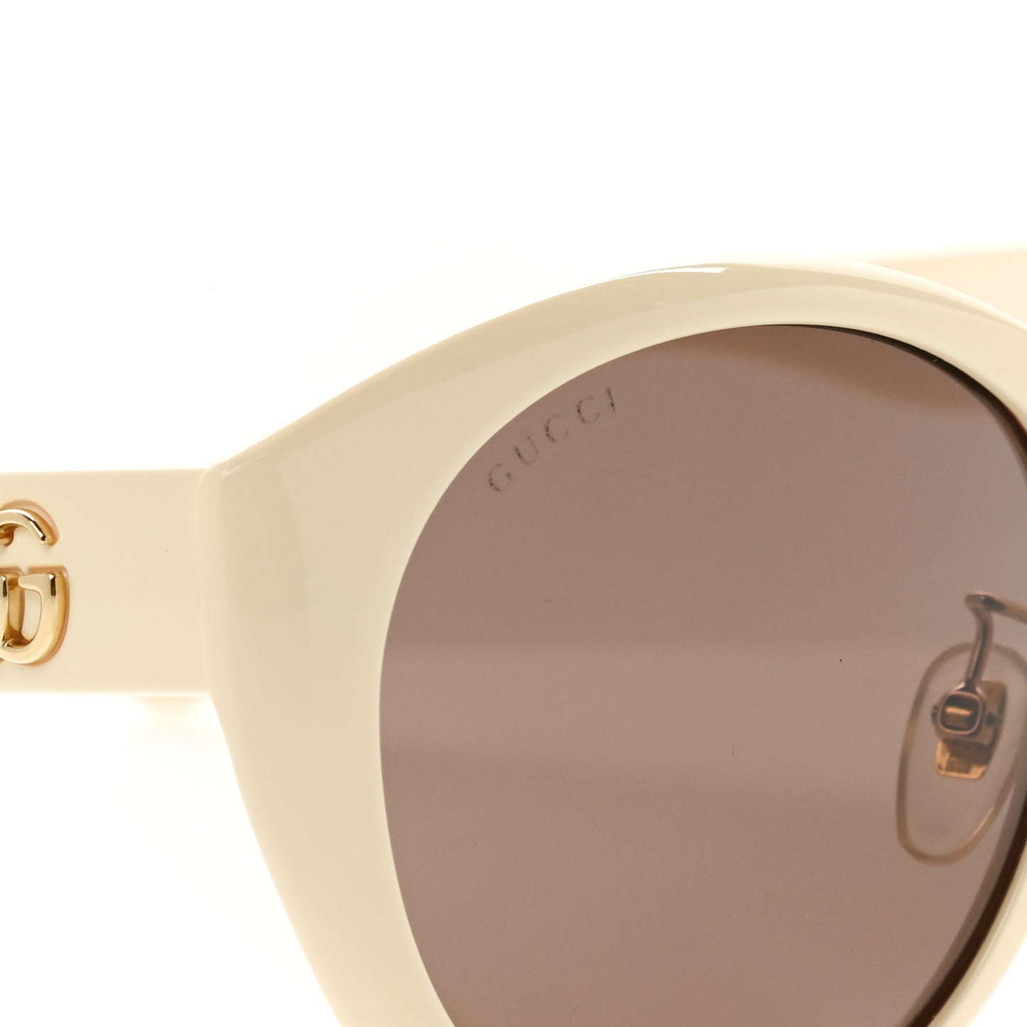 Acetate Round GG GG0814SK Sunglasses Ivory
