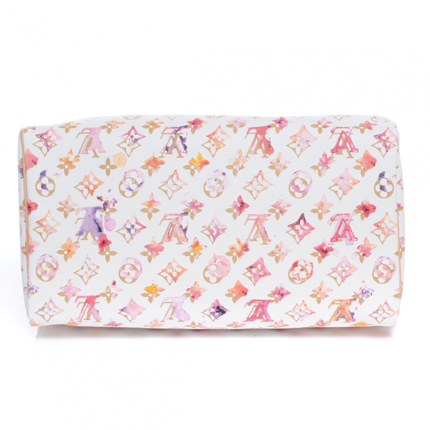 Louis Vuitton Watercolor Aquarelle Speedy 35 White 4 of 7