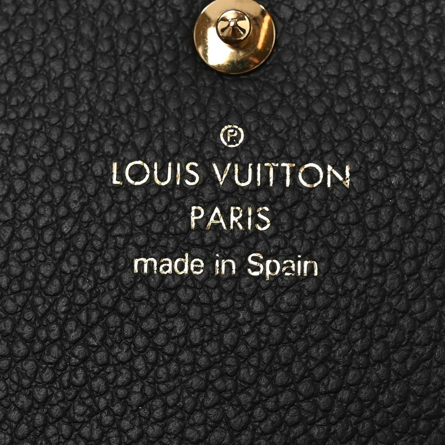 Louis Vuitton Empreinte Business Card Holder Black 6 of 6