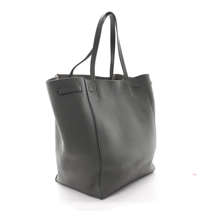 Celine Soft Grained Calfskin Medium Belt Cabas Phantom Grey 3 of 10