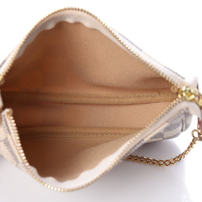 Louis Vuitton Damier Azur Mini Pochette Accessories 6 of 7