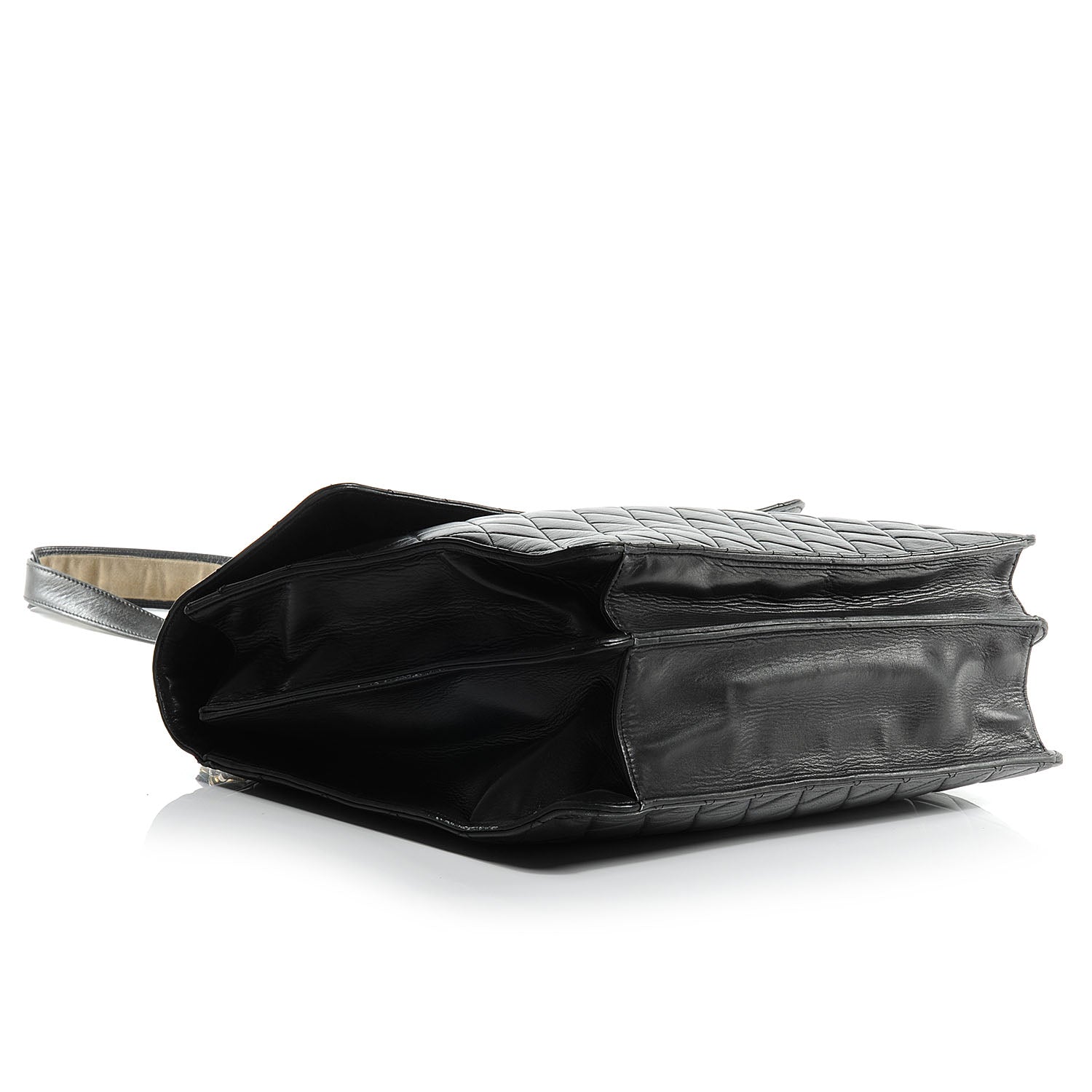 Chanel Lambskin Briefcase Laptop Bag 4 of 6