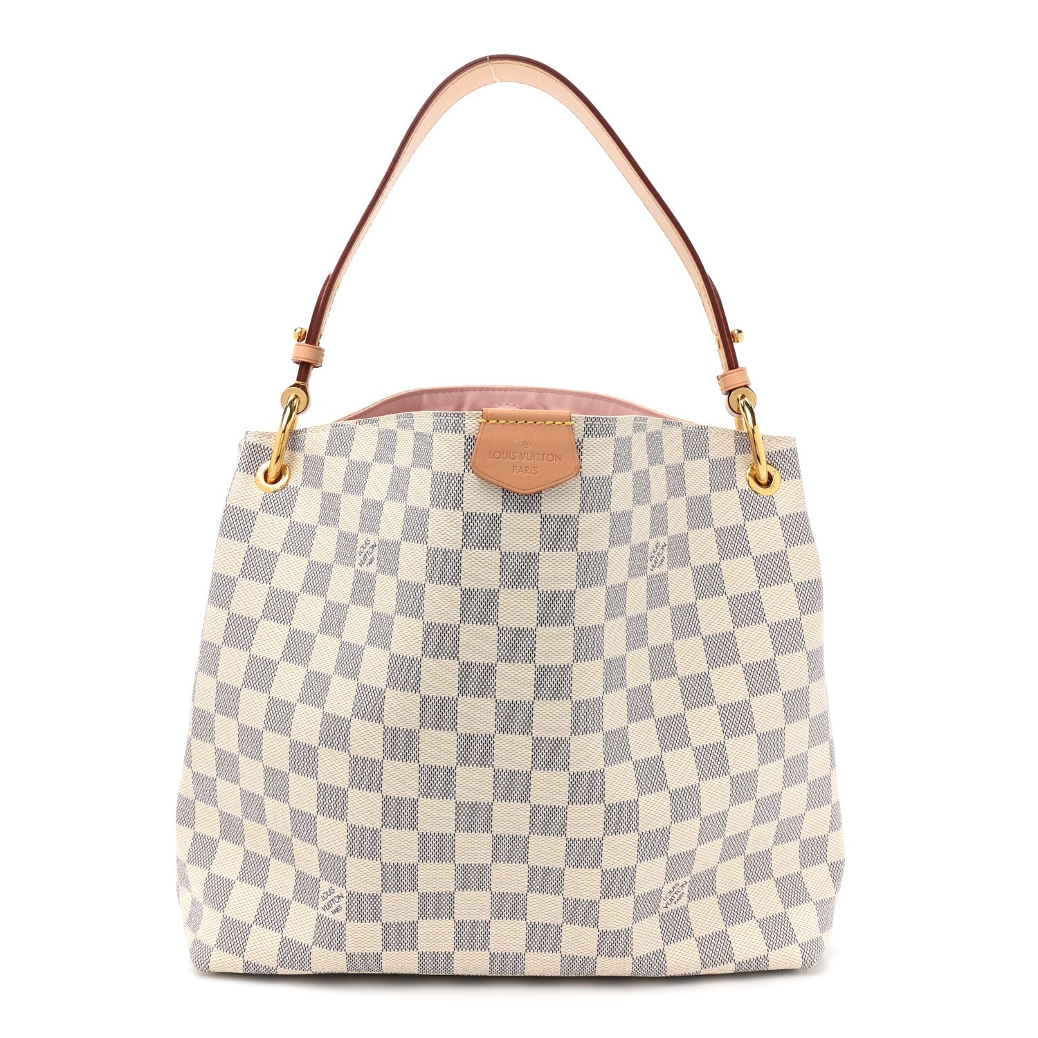 Louis Vuitton Damier Azur Graceful PM Rose Ballerine 1 of 12