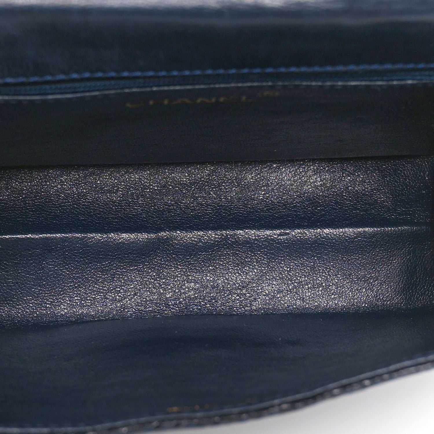 Chanel Lizard CC Mini Flap Bag Navy 5 of 12