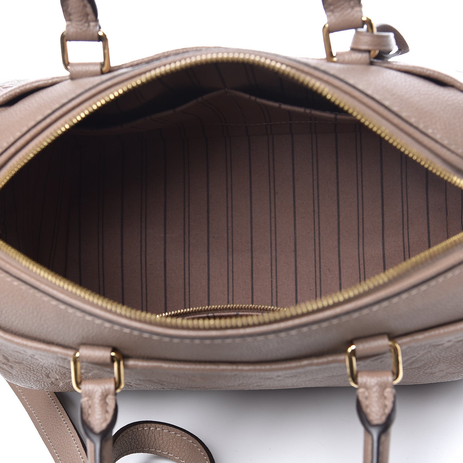 Louis Vuitton Empreinte Speedy Bandouliere 25 NM Taupe Glace 5 of 12