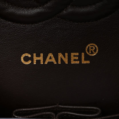 Chanel Lambskin Quilted Medium Double Flap Brown 5 of 11