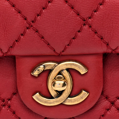Chanel Calfskin Quilted Mini Urban Day Flap Red 8 of 10
