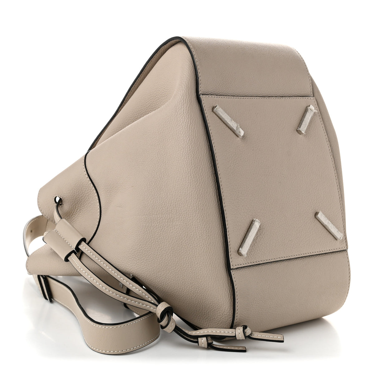 Calfskin Medium Hammock Shoulder Bag Light Oat