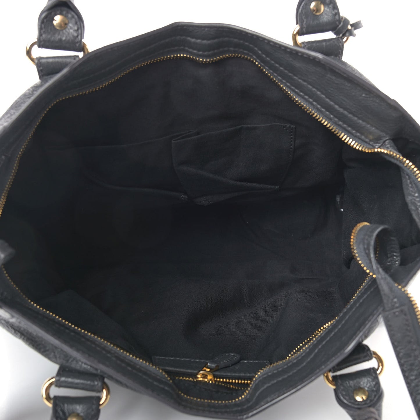 Agneau Giant 12 Gold Hardware City Gris Fossile