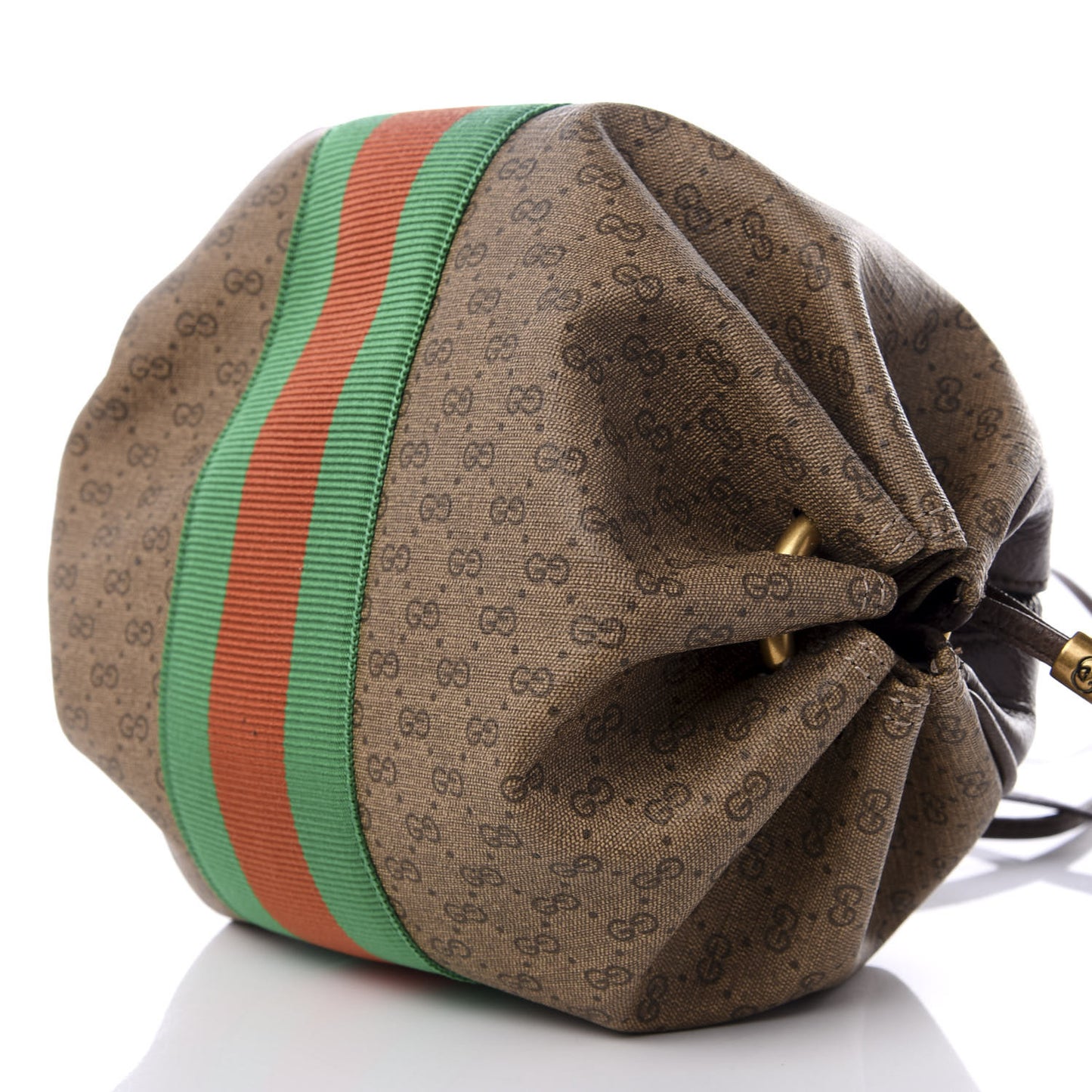 Mini Vintage GG Supreme Monogram Web Butterfly New Candy Crossbody Beige New Acero