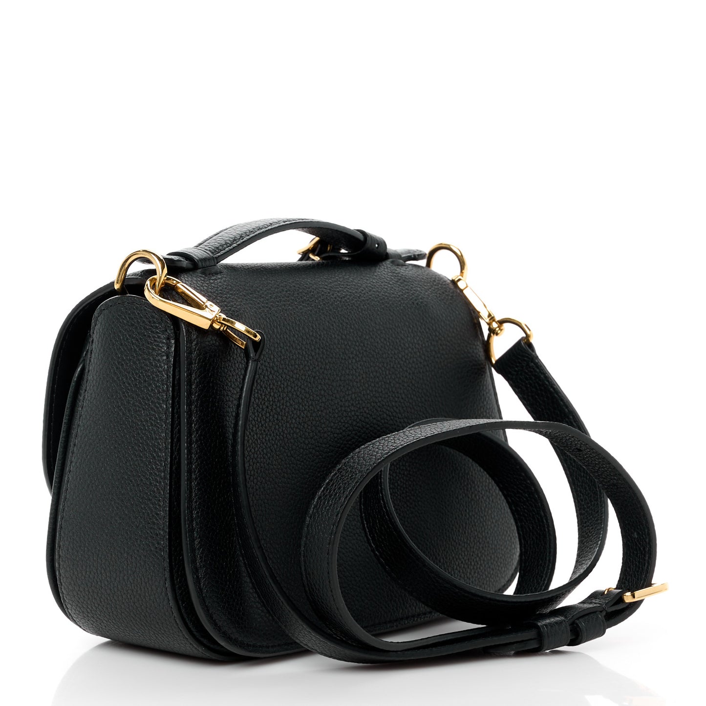 Grained Calfskin Vivienne NM Black