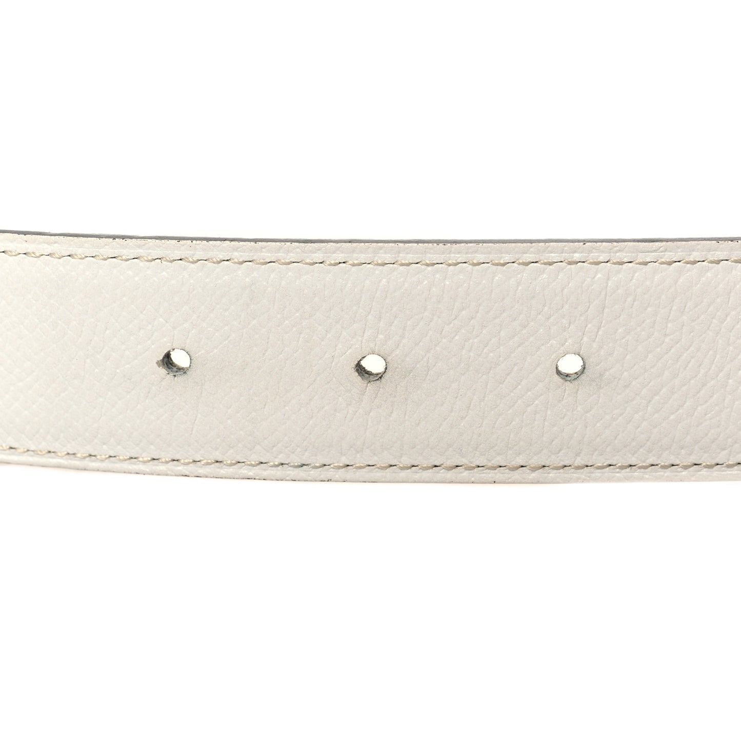 Swift Epsom 32mm H Belt 85 34 White Etoupe