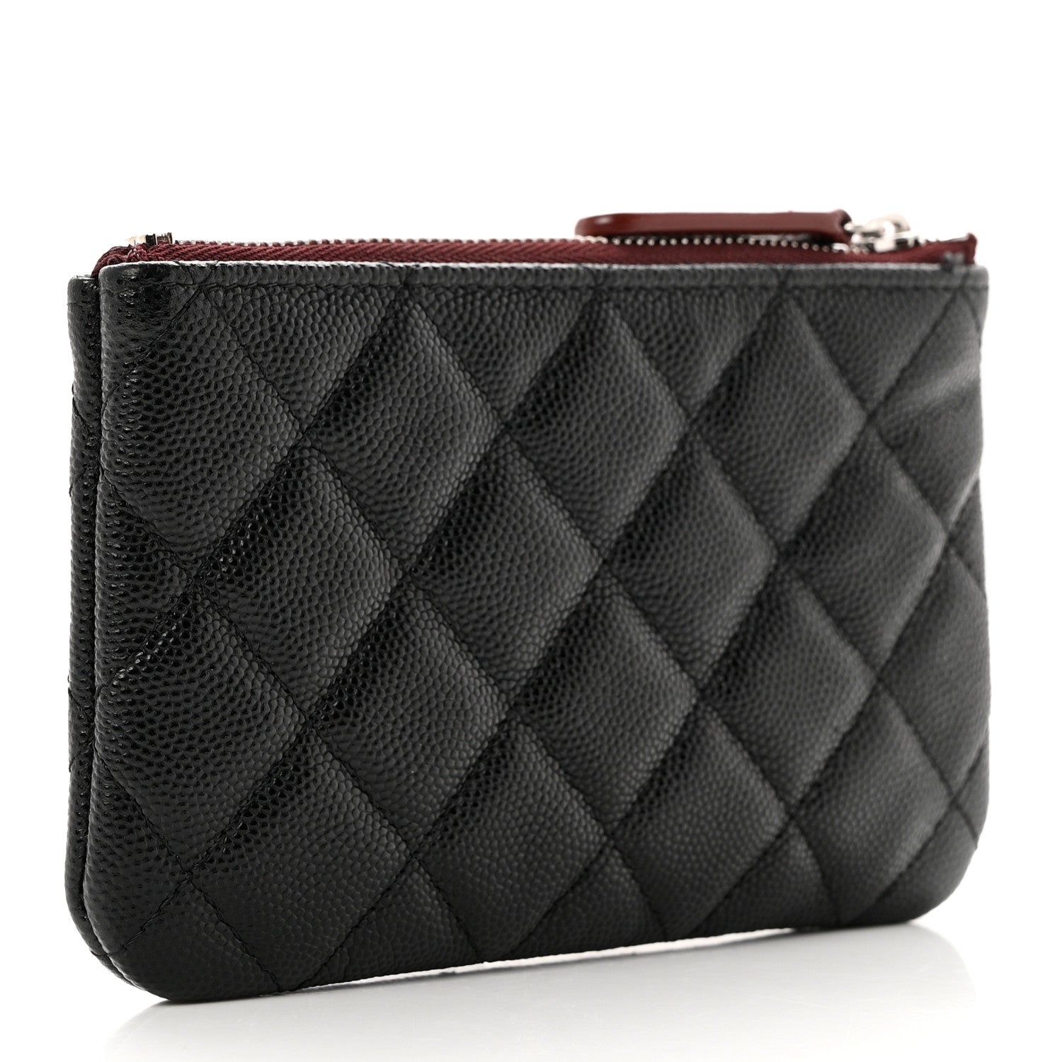 Chanel Caviar Quilted Small Cosmetic Case Black 3 of 7