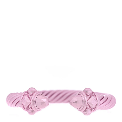 David Yurman Aluminum 10mm Renaissance Cable Bracelet Light Pink 1 of 3