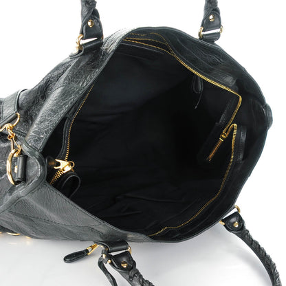 Balenciaga Agneau Giant 12 Gold Hardware Part Time Black 4 of 6
