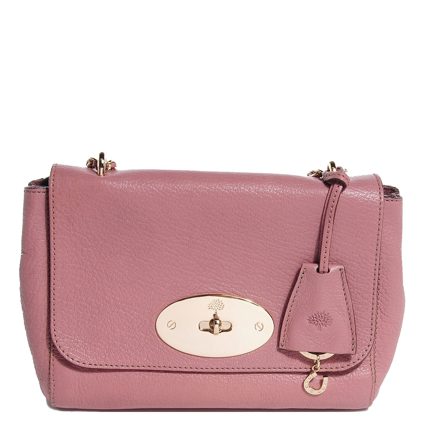 Glossy Goat Small Lily Flap Dark Blush