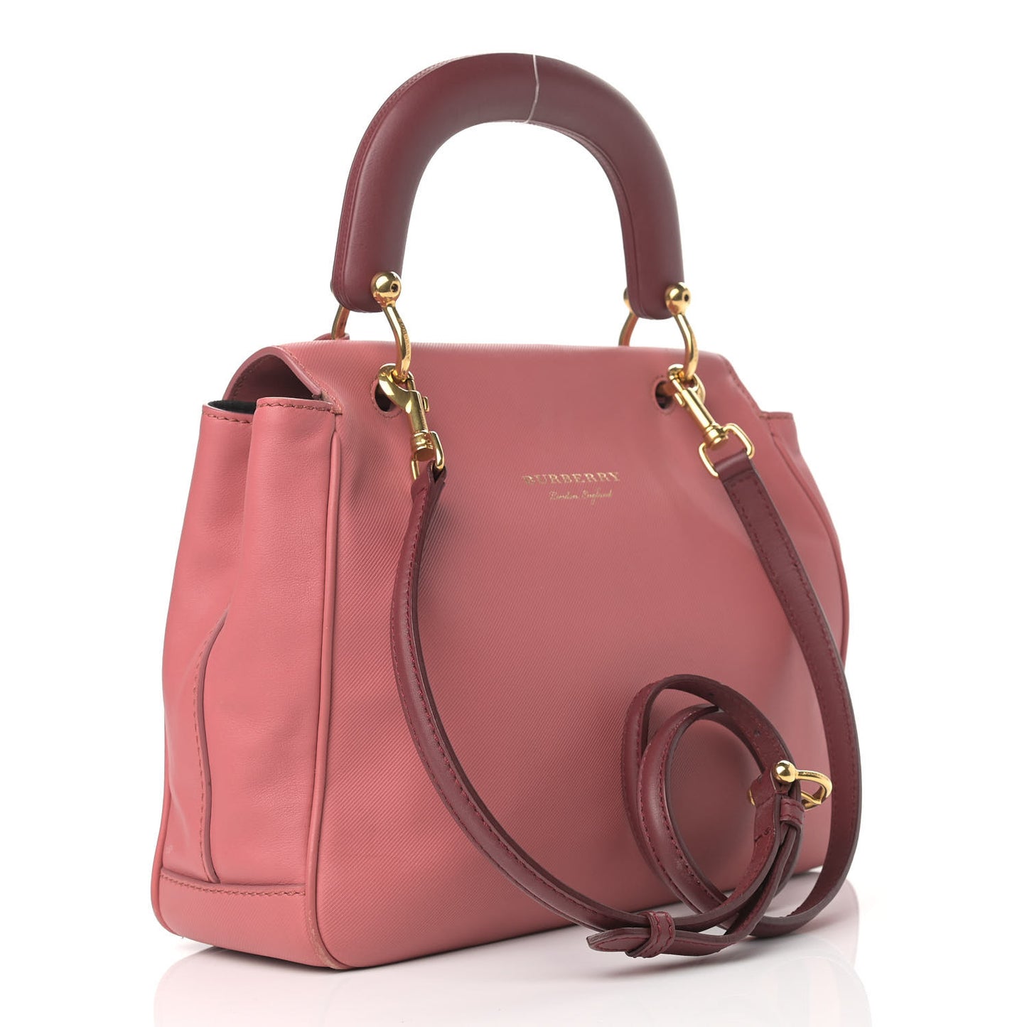 Trench Calfskin Medium DK88 Top Handle Bag Blossom Pink