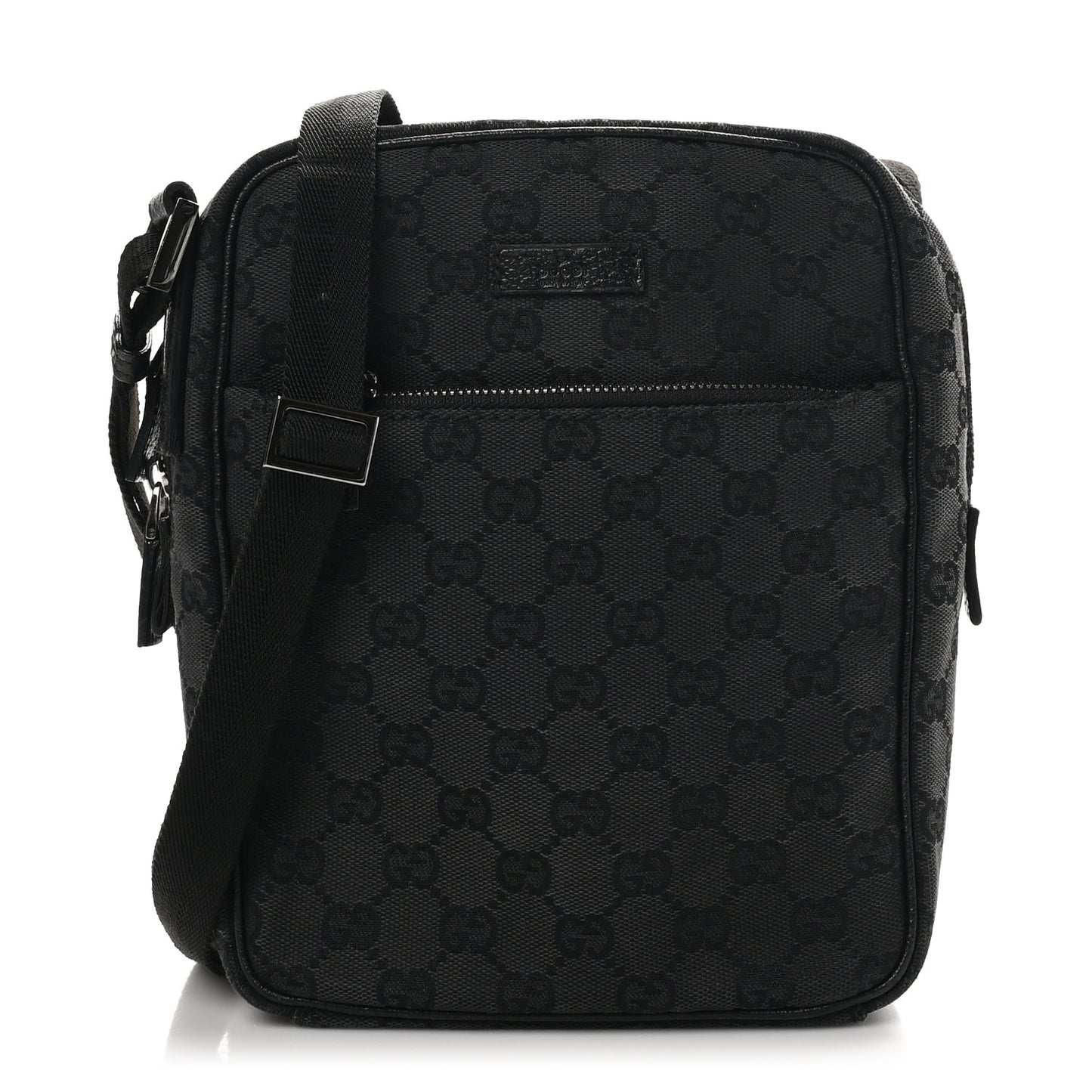 GG Monogram Flight Small Crossbody Bag Black