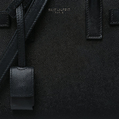 Saint Laurent Grain de Poudre Nano Sac De Jour Black 8 of 10