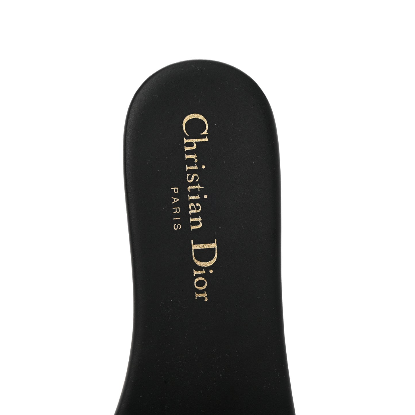 Canvas Embroidered Dway Mules Slide Sandals 36.5 Black