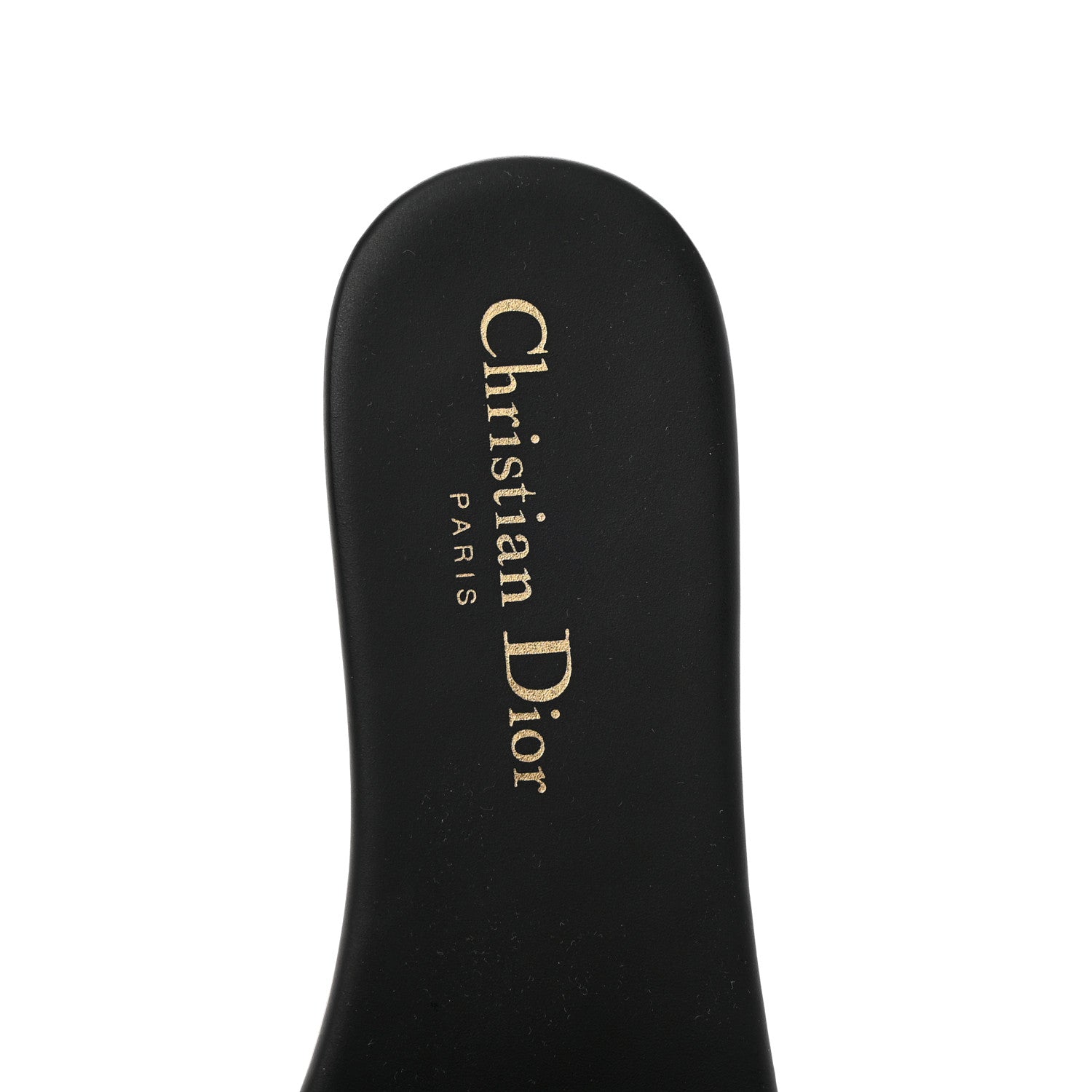 Christian Dior Canvas Embroidered Dway Mules Slide Sandals 36.5 Black 6 of 9