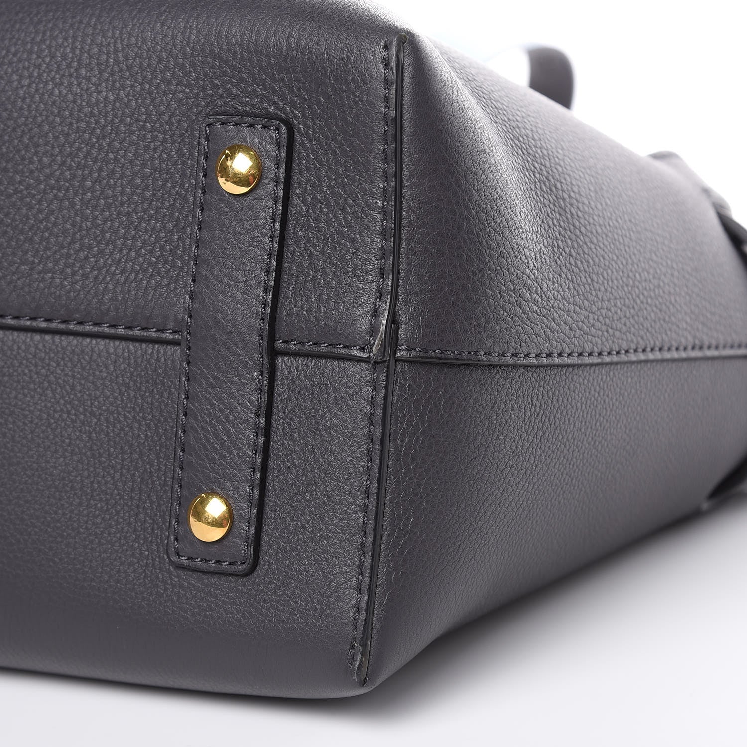 Burberry Soft Grain Calfskin Small Belt Bag Charcoal Grey 9 of 15