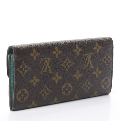 Louis Vuitton Monogram Emilie Wallet Vert 2 of 5
