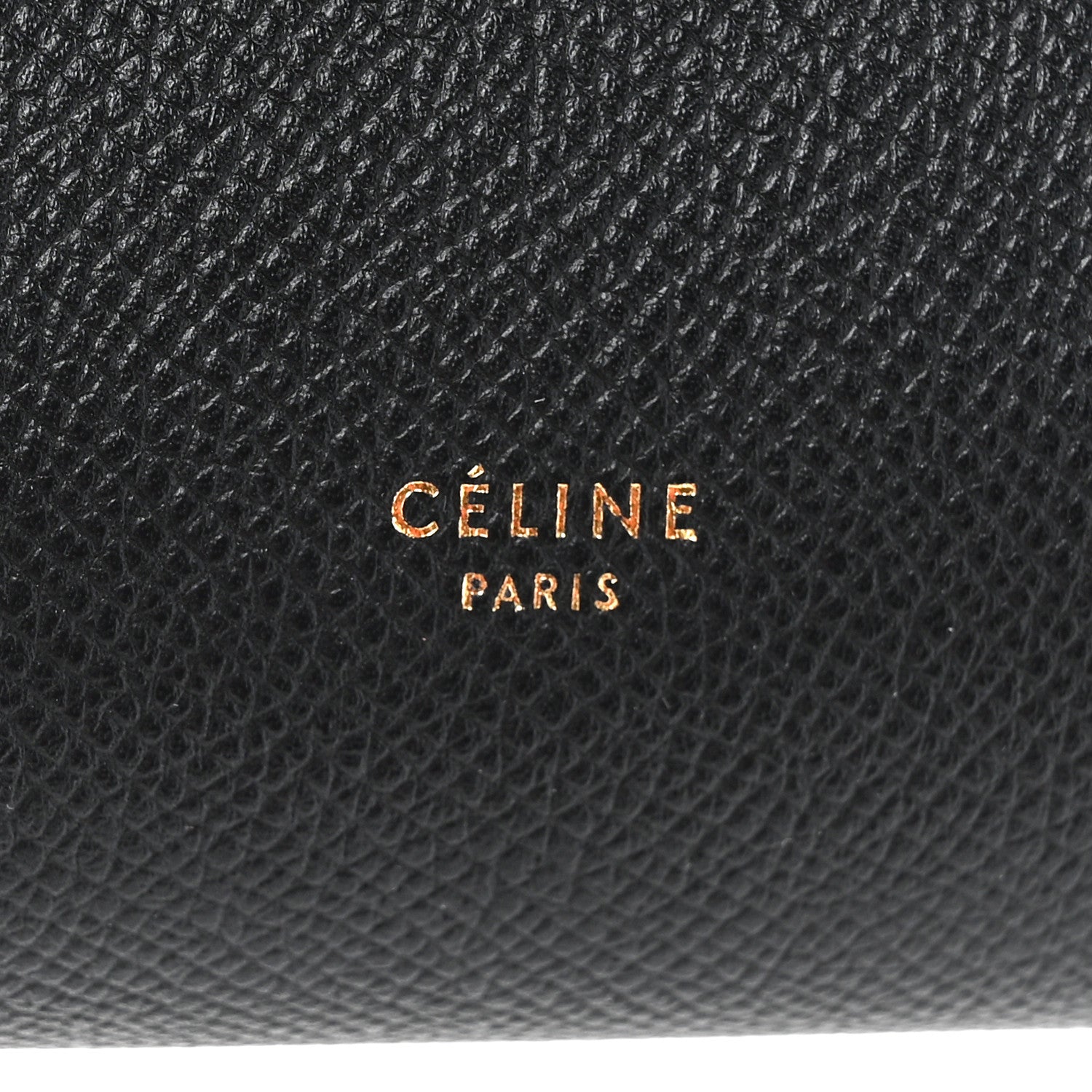 Celine Grained Calfskin Belt Bag Black 6 of 14