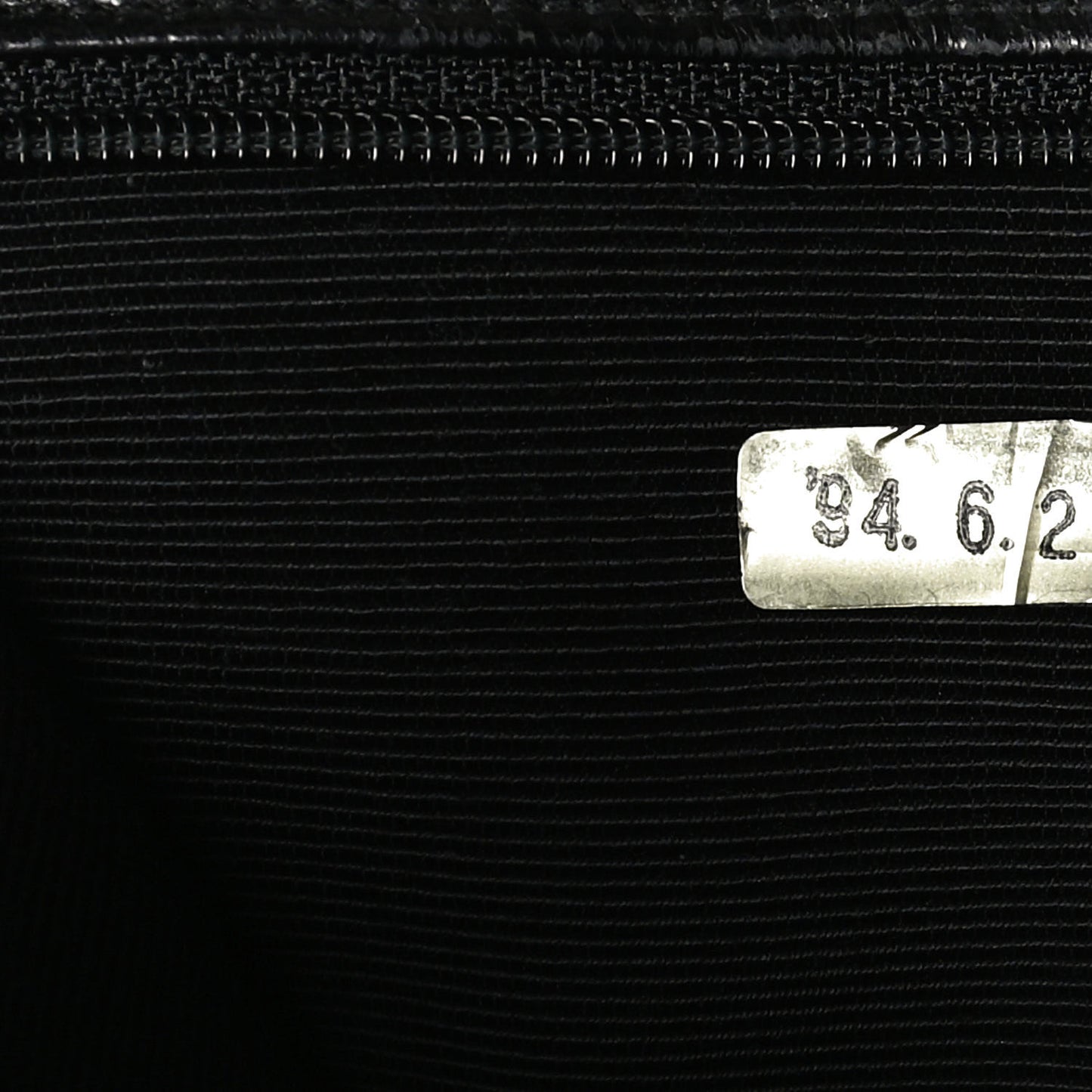 Lambskin CC Stitched Tote Black