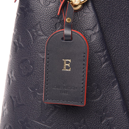 Louis Vuitton Empreinte V Tote MM Marine Rouge 9 of 11