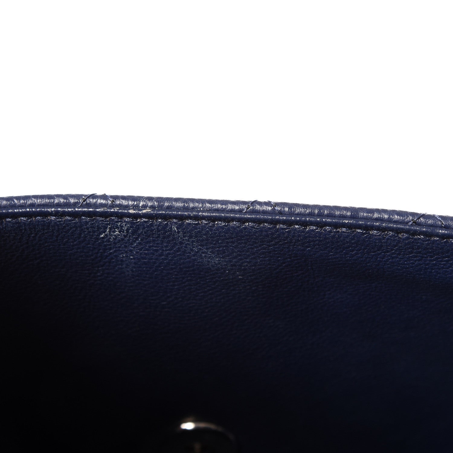 Chanel Caviar Quilted Mini Rectangular Flap Navy 7 of 11