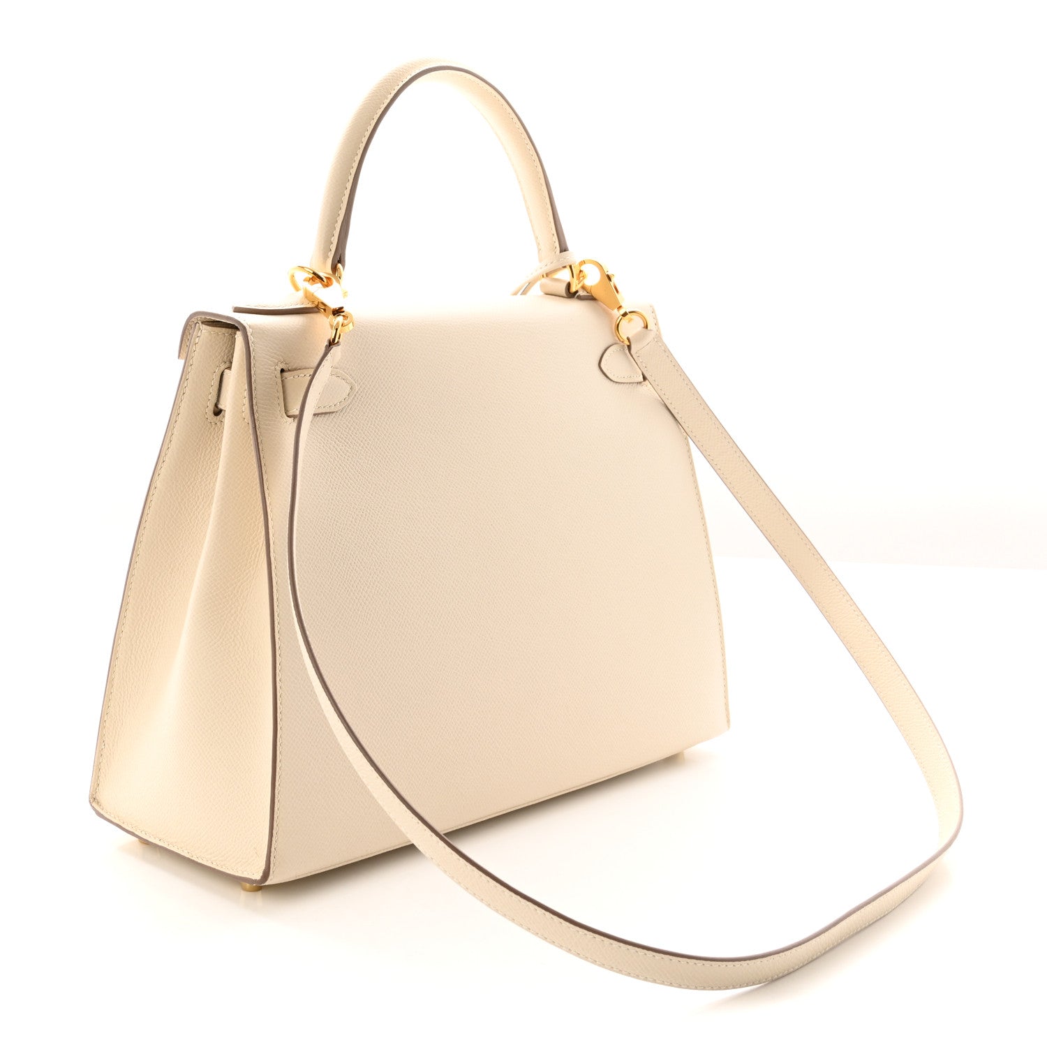Hermes Epsom Kelly Sellier 28 Craie 3 of 10