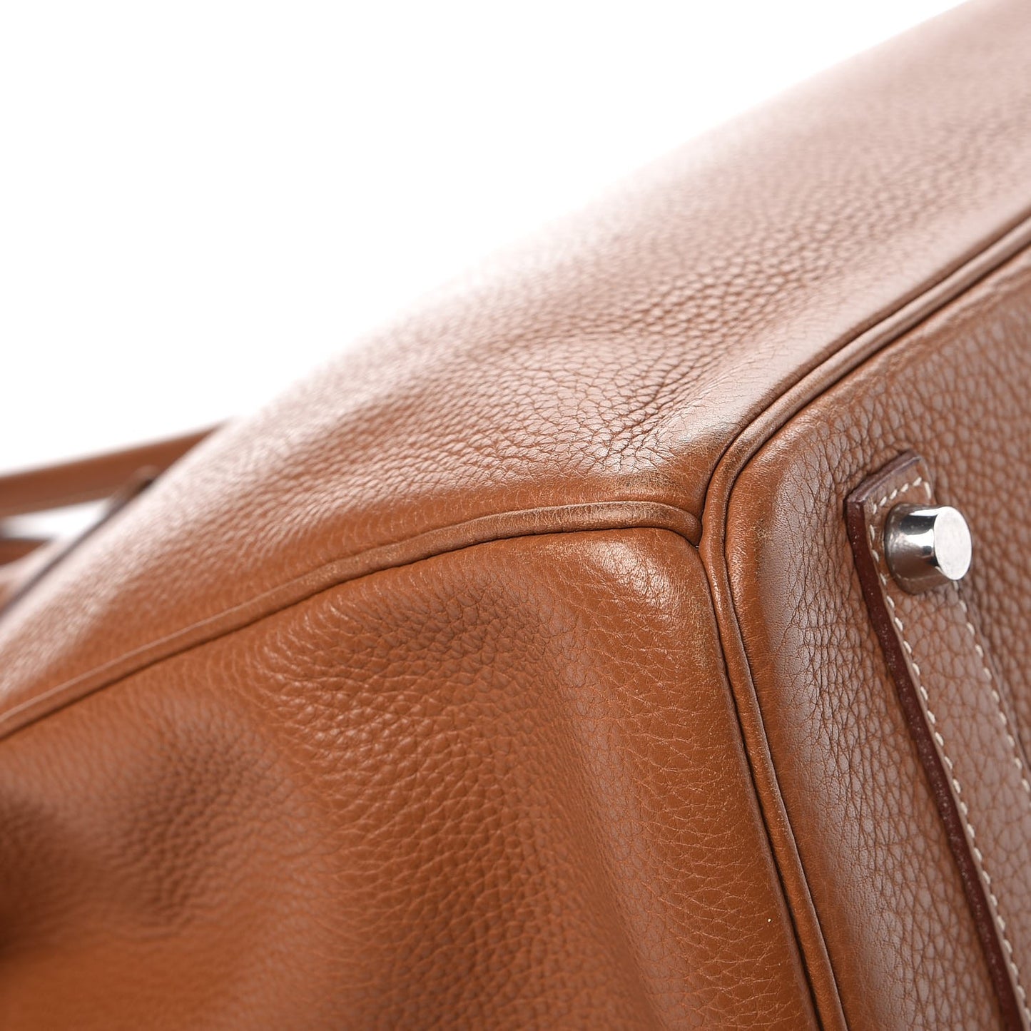 Taurillon Clemence Birkin 35 Gold
