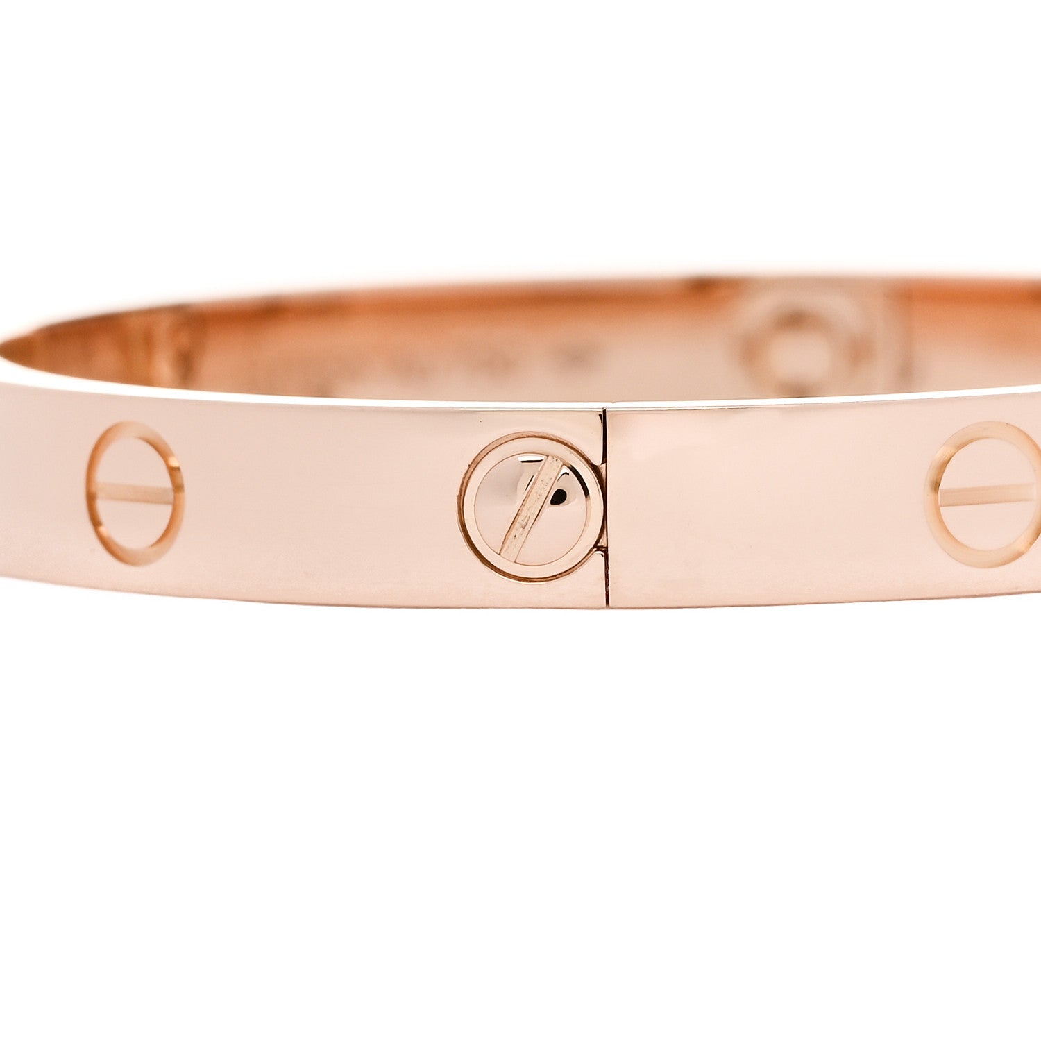 Cartier 18K Pink Gold Love Bracelet 16 4 of 9