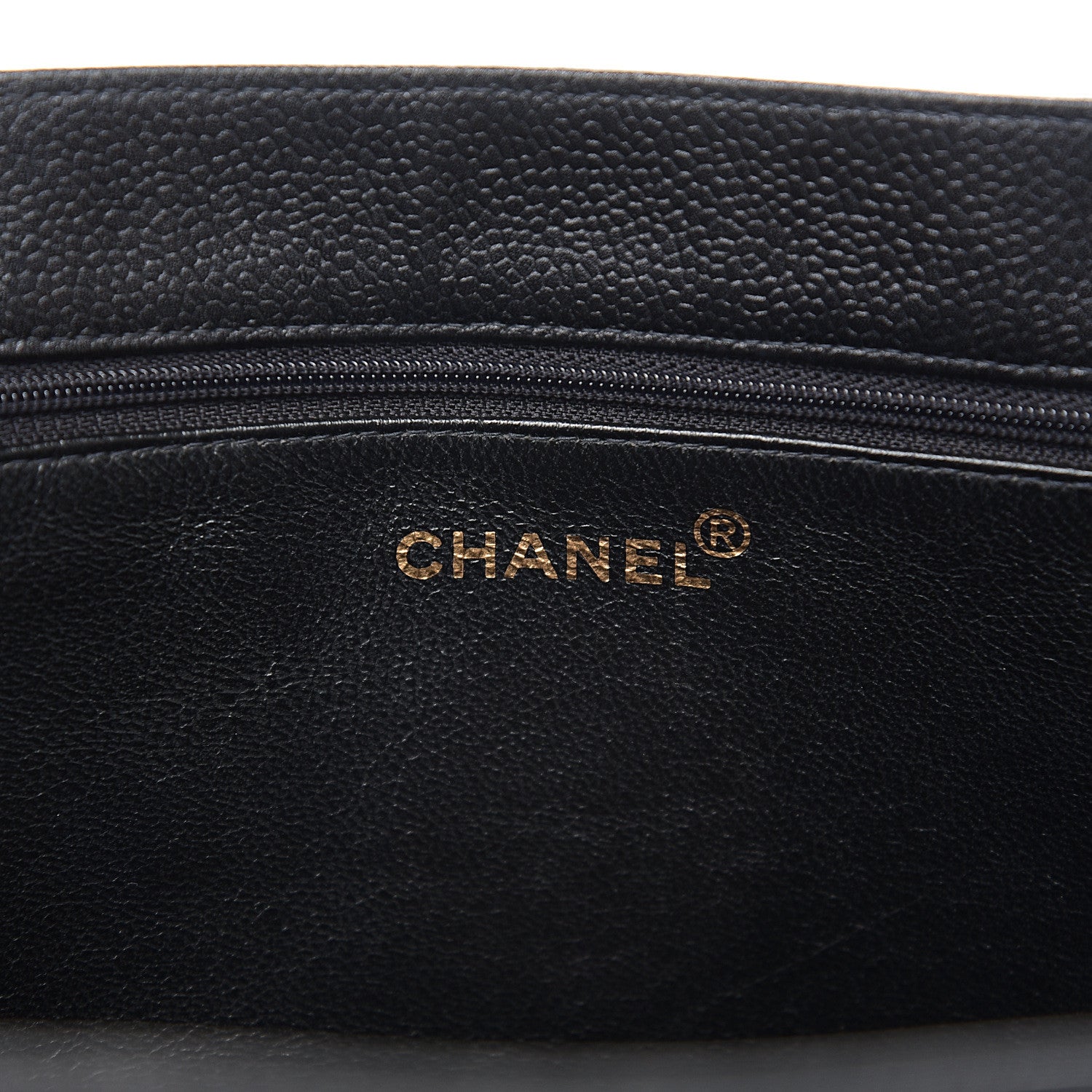 Chanel Caviar CC Tote Black 5 of 10