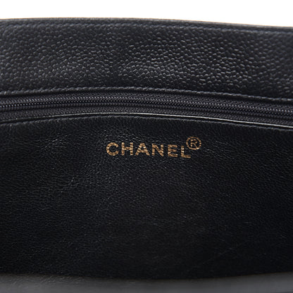 Chanel Caviar CC Tote Black 5 of 10