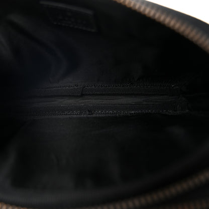 Gucci Pebbled Calfskin Super Mini GG Marmont Chain Shoulder Bag Black 4 of 9