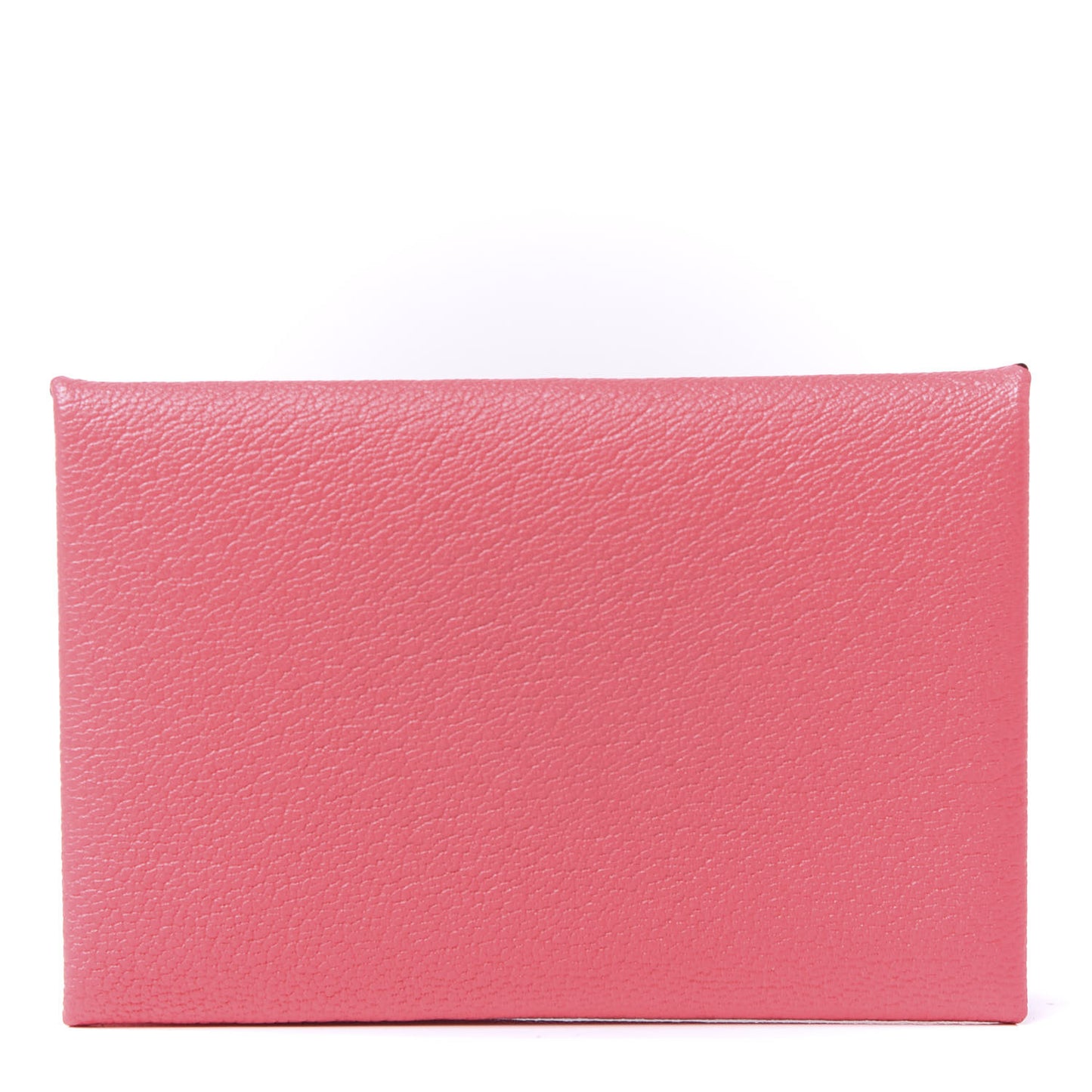 Chevre Mysore Calvi Card Case Rose Lipstick