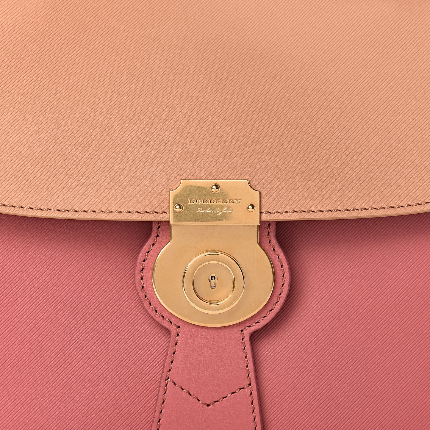 Trench Calfskin Medium DK88 Top Handle Bag Blossom Pink Pale Clementine