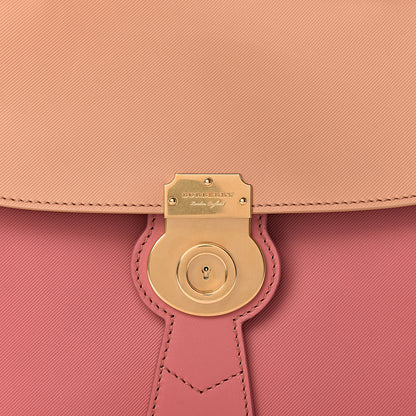 Burberry Trench Calfskin Medium DK88 Top Handle Bag Blossom Pink Pale Clementine 15 of 15