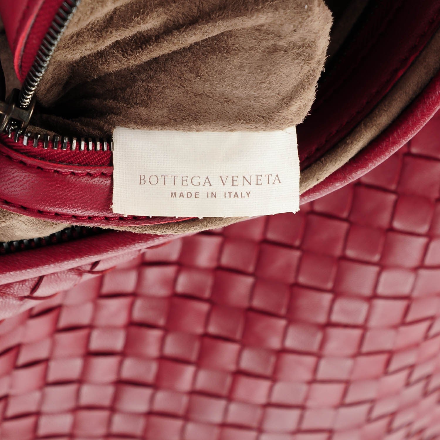 Bottega Veneta Nappa Intrecciato Medium Veneta Hobo Vermillion 7 of 8