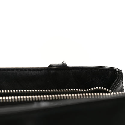 Chanel Lambskin Quilted Shopping Tote Black 14 of 14